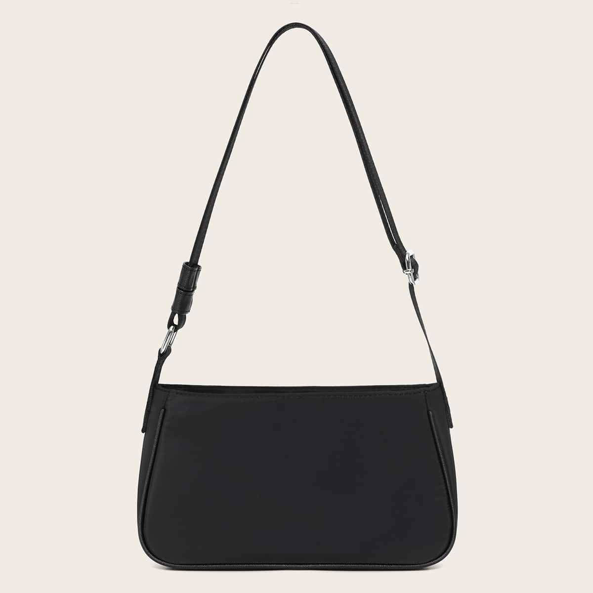 

Minimalist Baguette Bag, Black