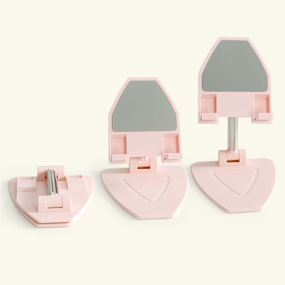 

Foldable Desktop Phone Holder, Pink
