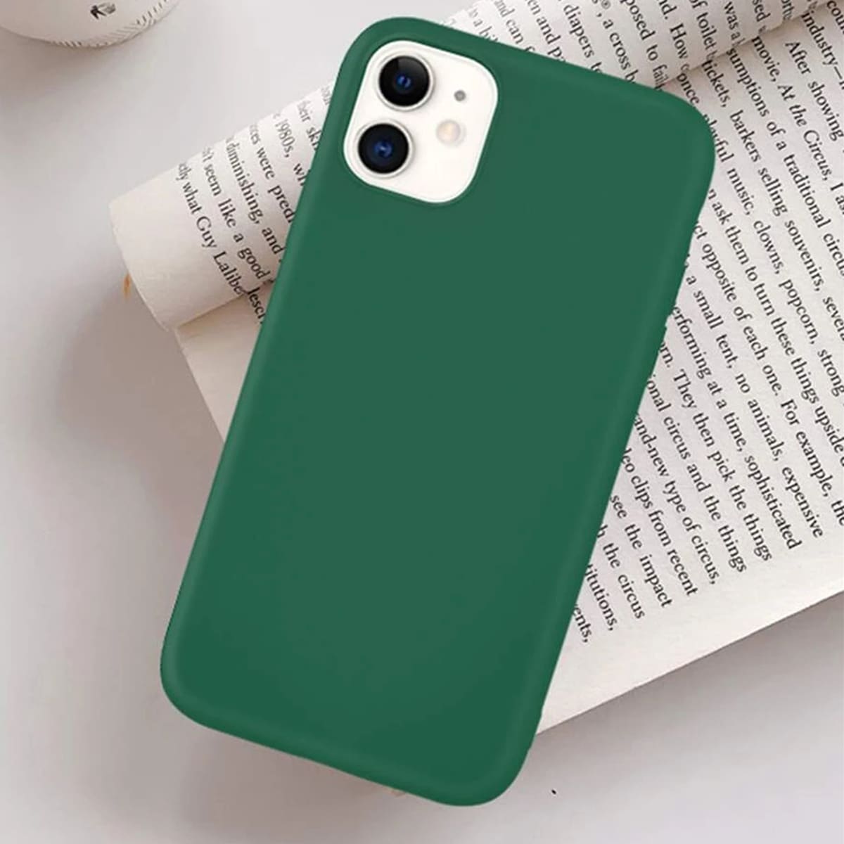 

Solid iPhone Case, Green