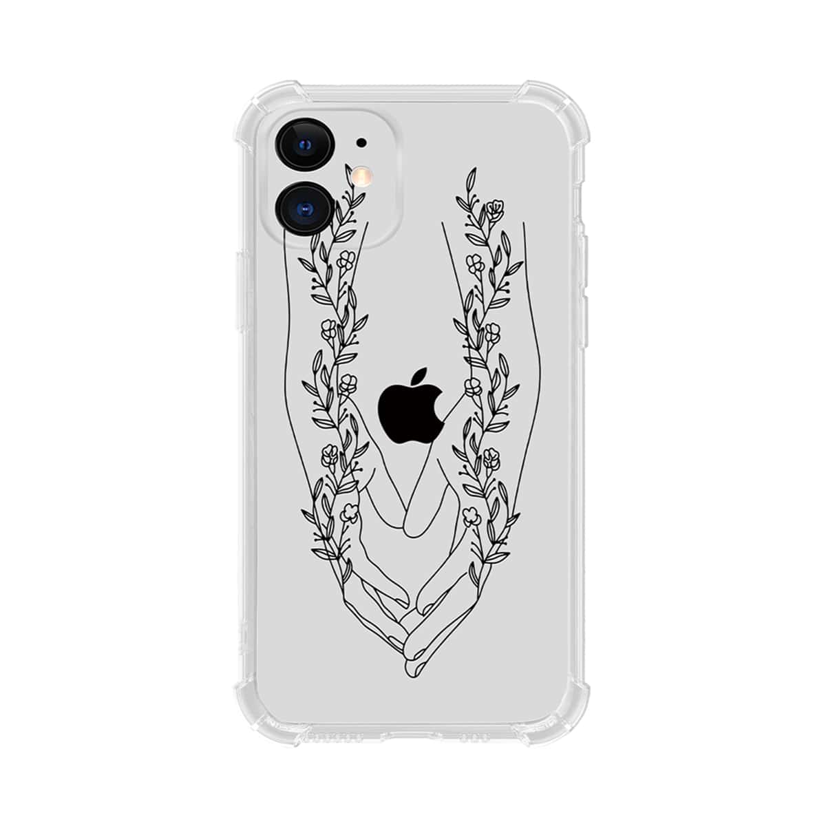

Figure Graphic Anti-fall iPhone Case, Clear