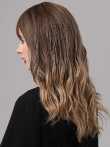 Ombre Curly Hair With Bang - Ombre - View 2