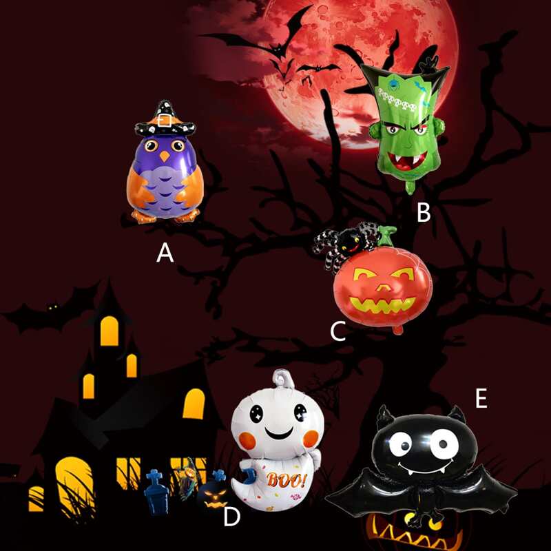 

1pc Halloween Balloon, Multicolor