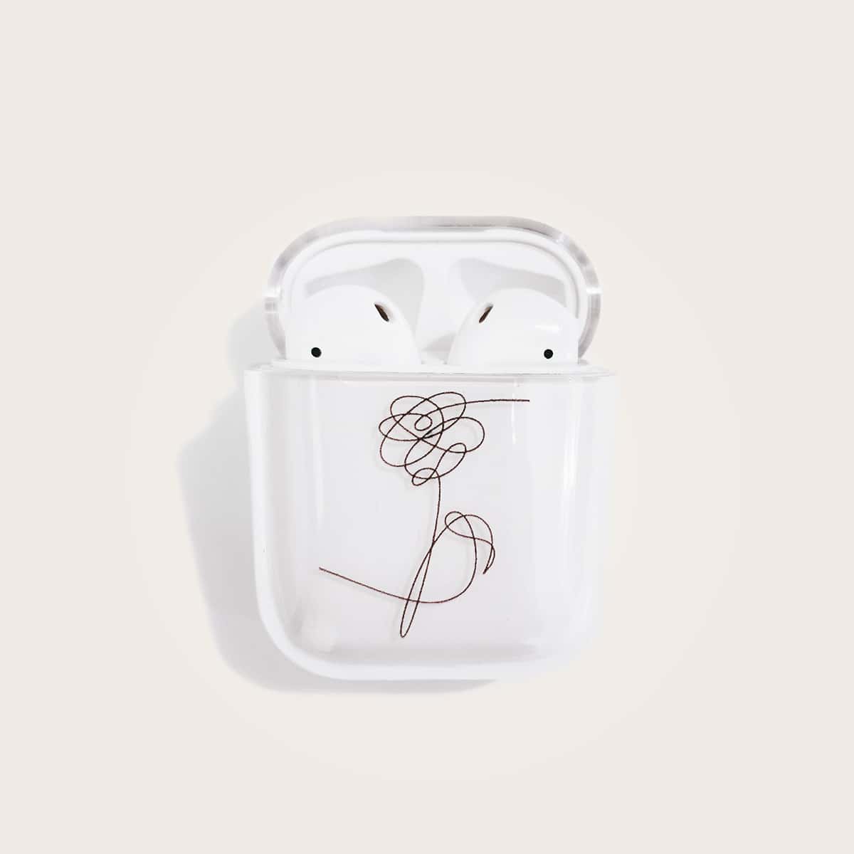 

Graphic Clear Airpods Case