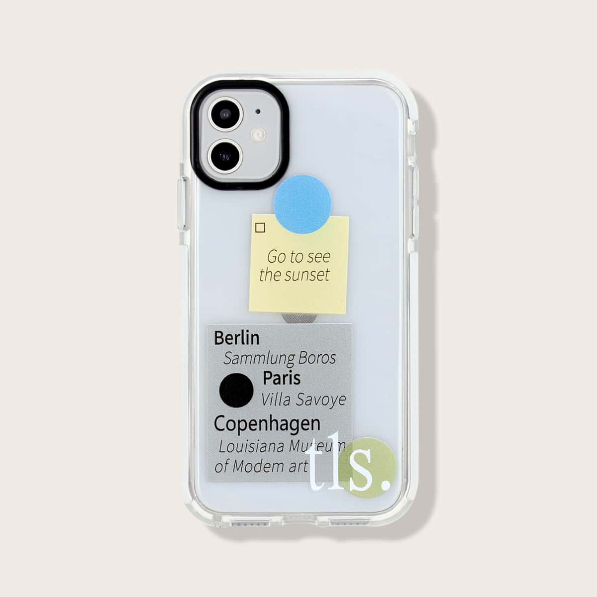 

Slogan Graphic iPhone Case, Multicolor
