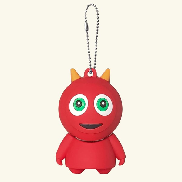 

Флэш-накопитель USB в форме мультфильма Хэллоуина, Красный