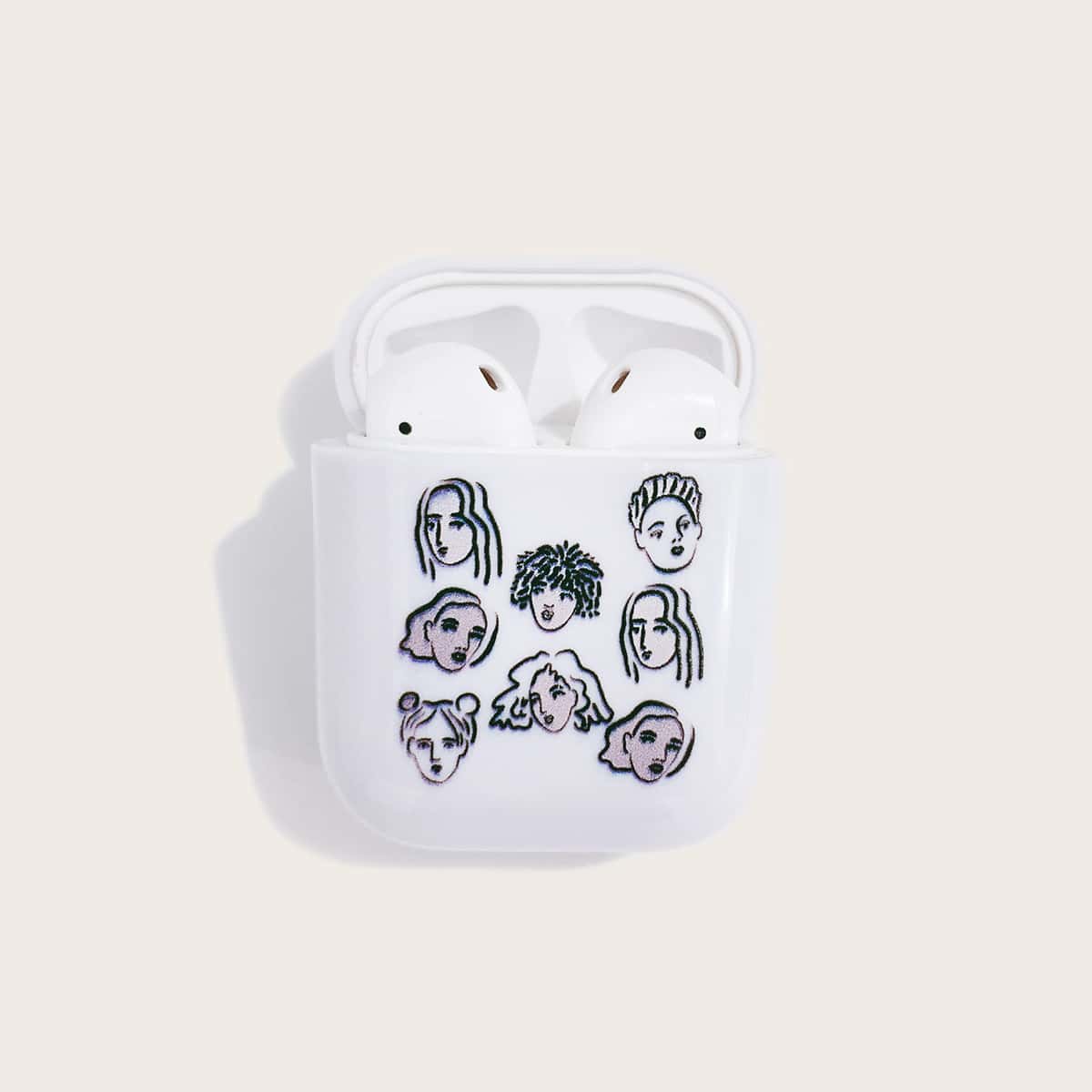

Figure Graphic Airpods Case, White