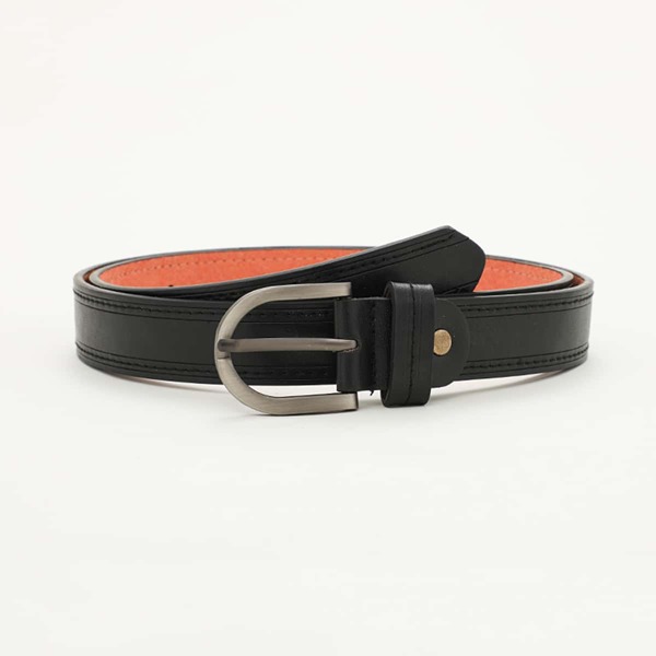 

Metal Buckle Belt, Black