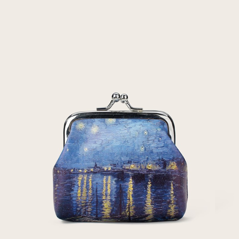 

Painting Graphic Purse, Multicolor