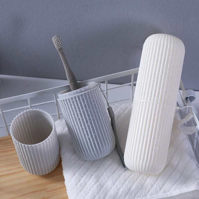 

1pc Random Toothbrush Storage Box, Multicolor