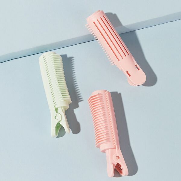 

3pcs Hair Rollers, Multicolor