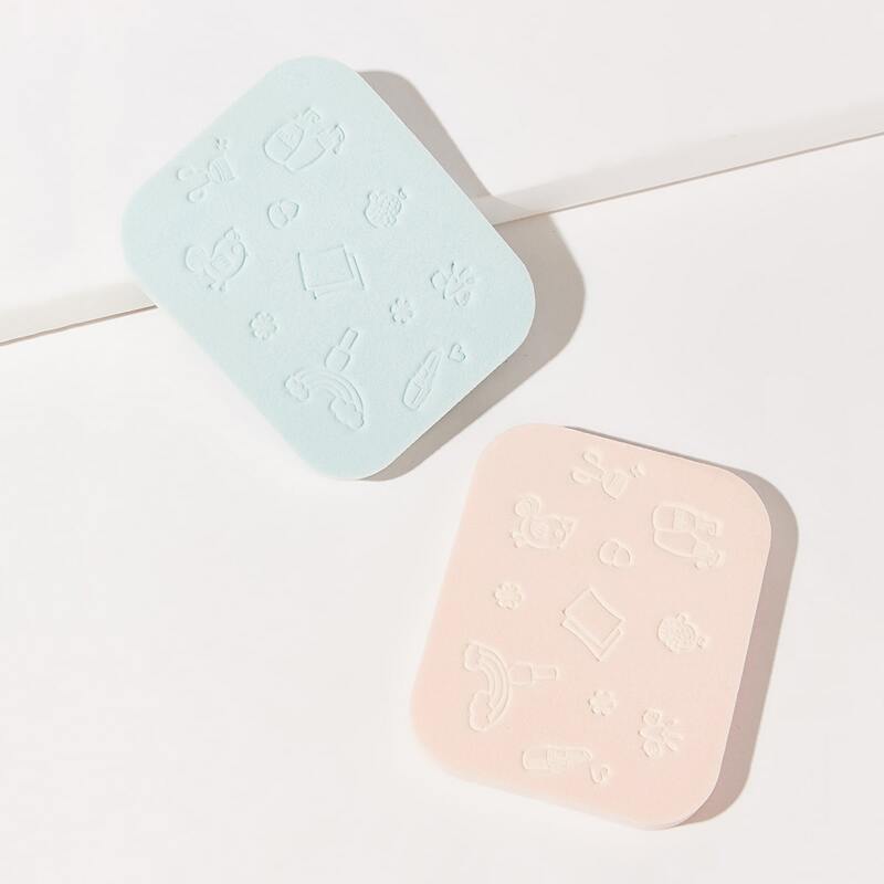

1pc Random Color Facial Cleansing Puff, Multicolor