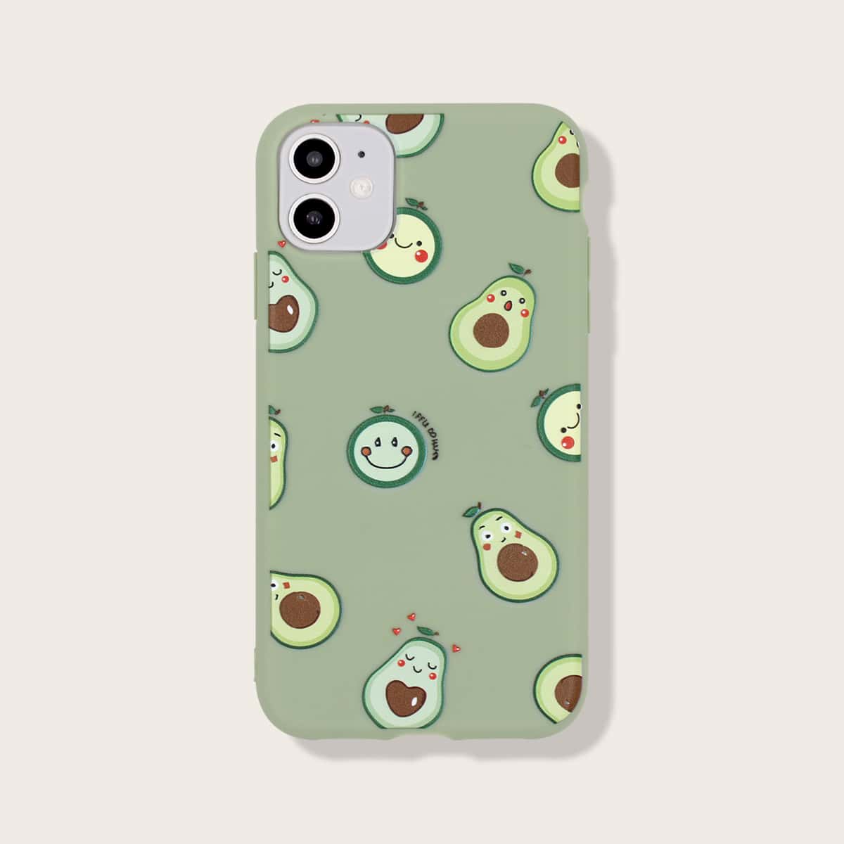 

Cartoon Graphic iPhone Case, Green