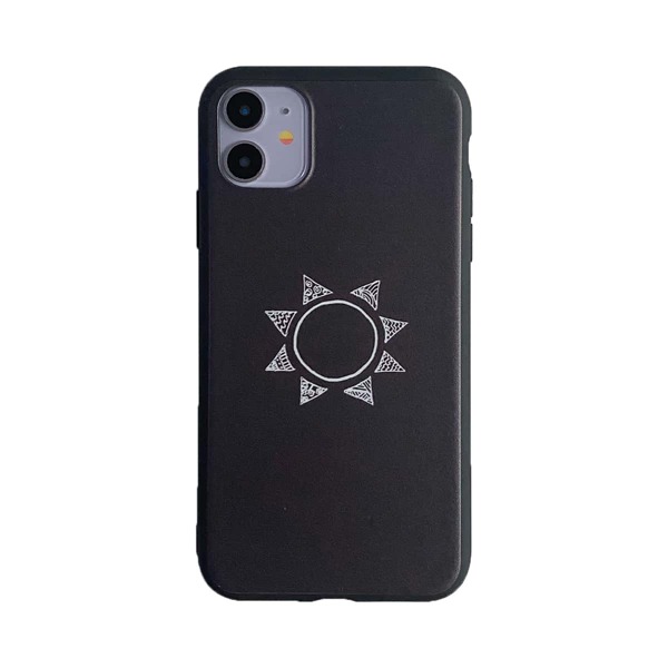 

Graphic iPhone Case, Black and white