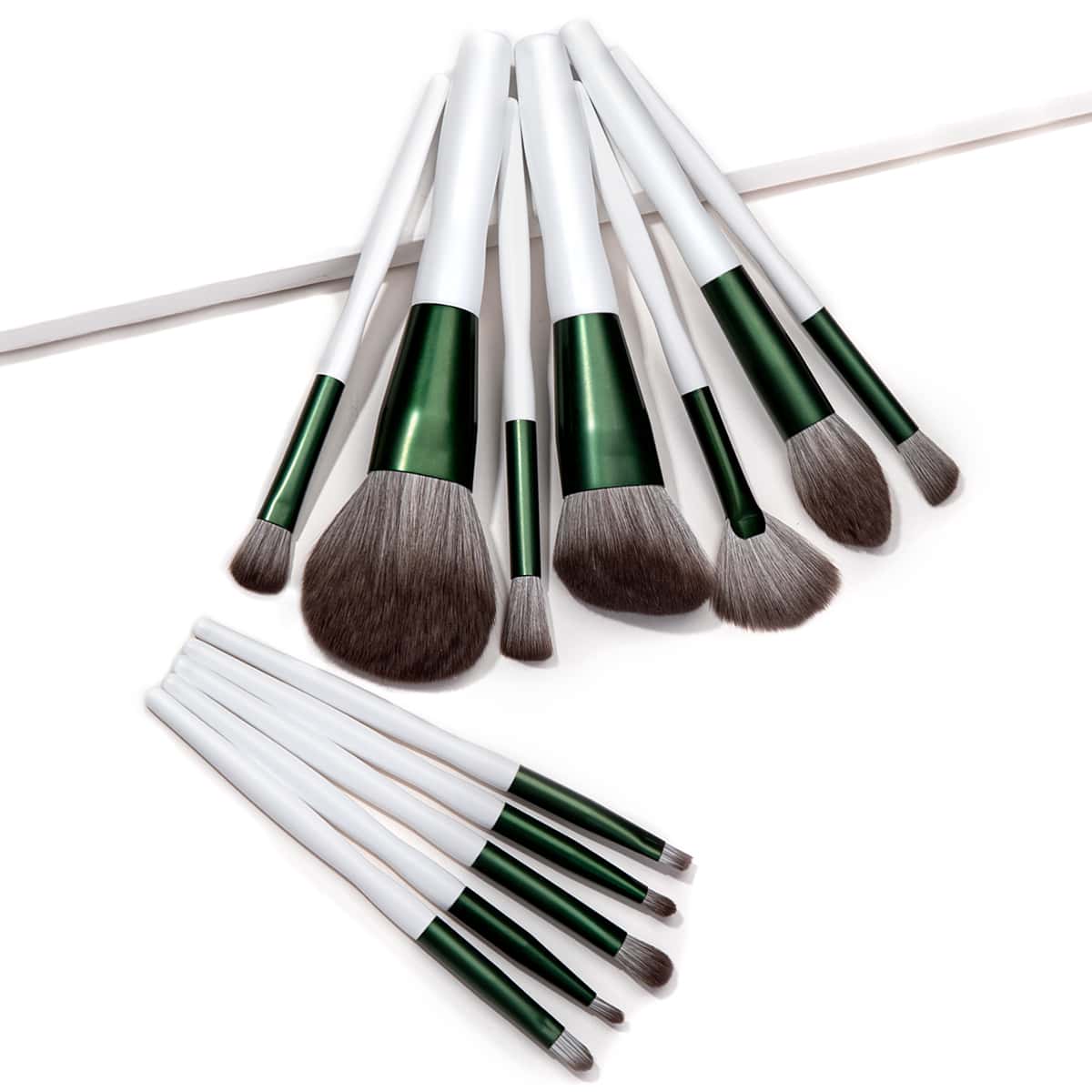 

12pcs Makeup Brush Set, White