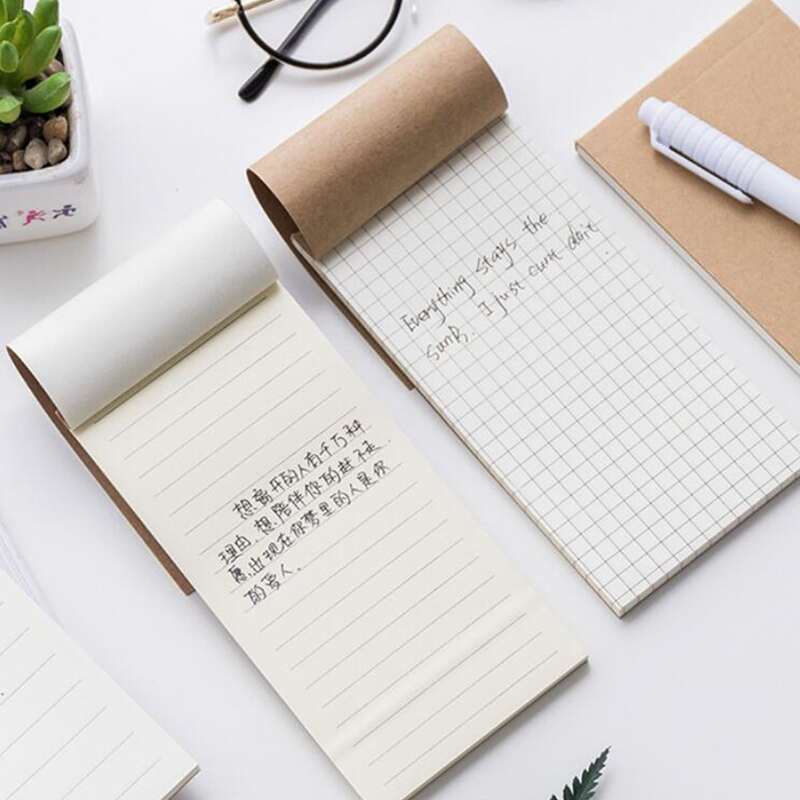 

1pc Random Simple Notebook, Multicolor
