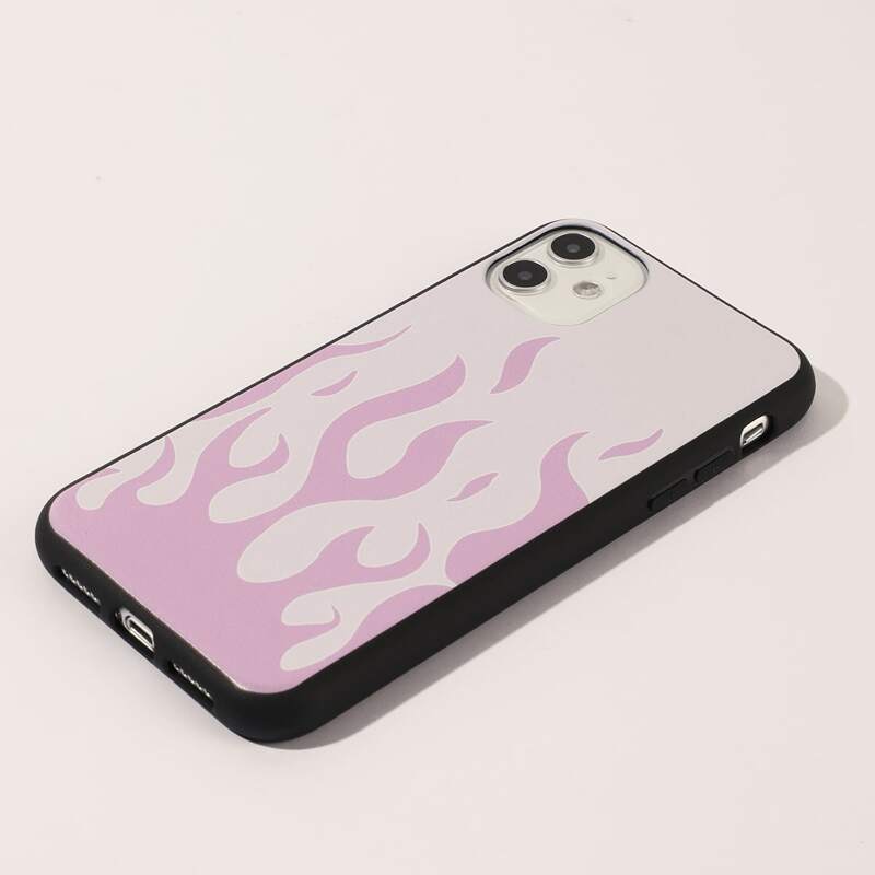 

Flame Pattern iPhone Case, Multicolor