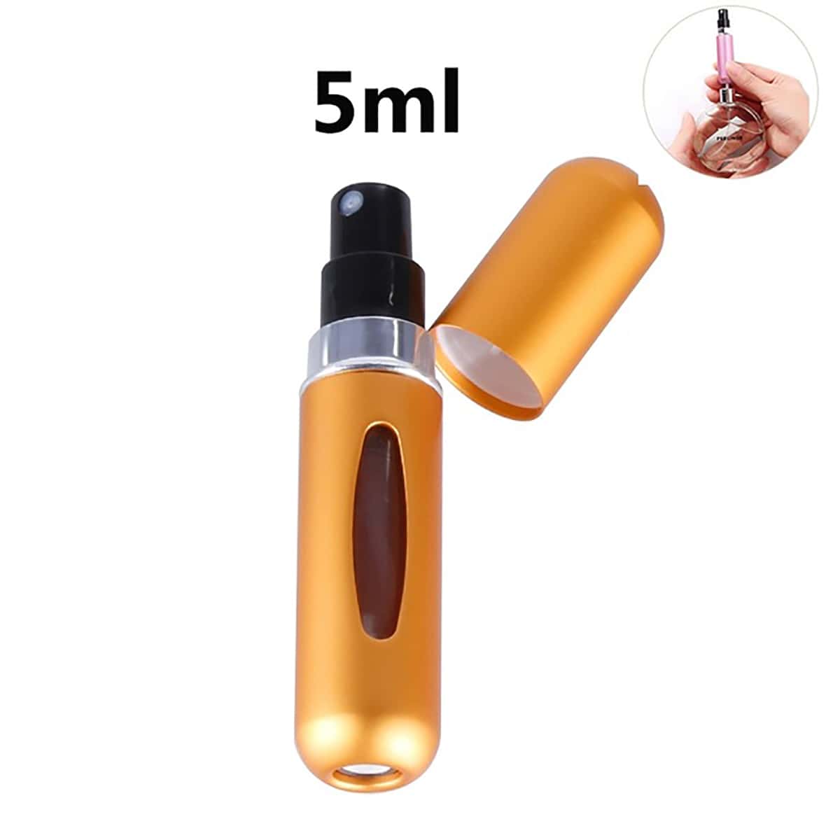 

1pc Perfume Subpackage Bottle, Burnt orange