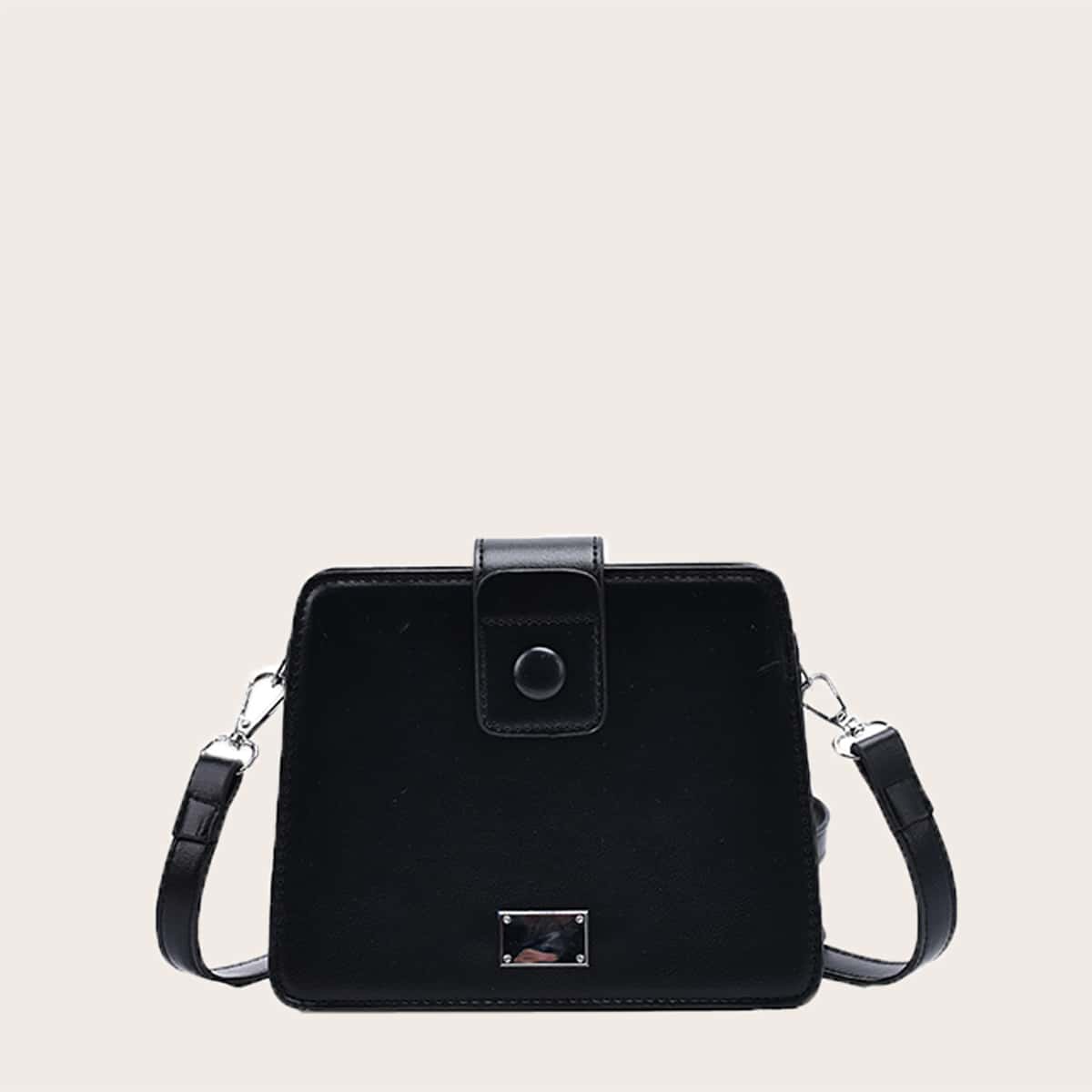 

Minimalist Crossbody Bag, Black