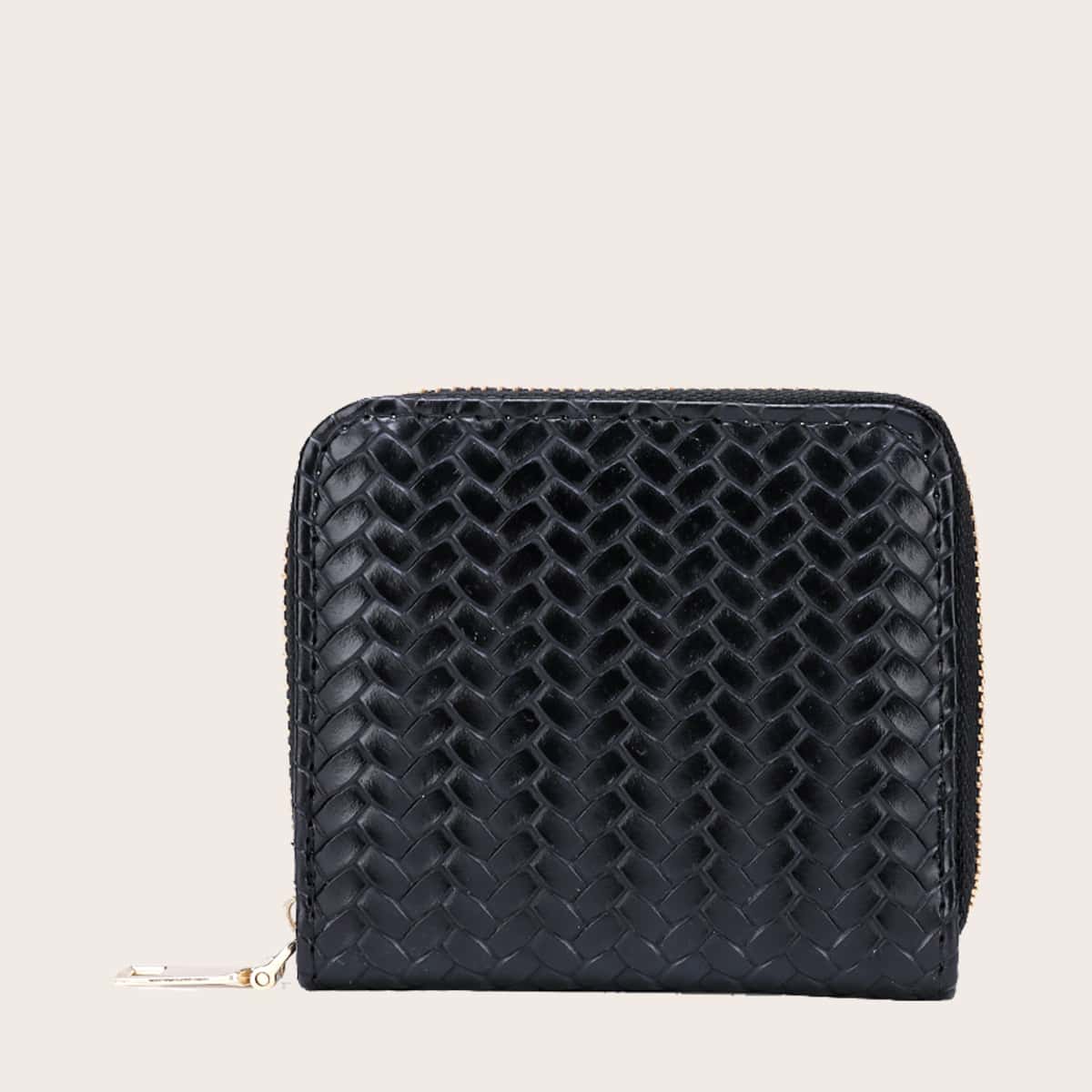 

Zip Around Purse, Black