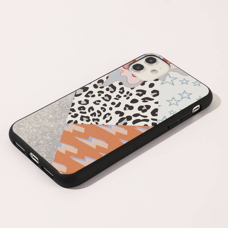 

Mixed Pattern iPhone Case, Multicolor