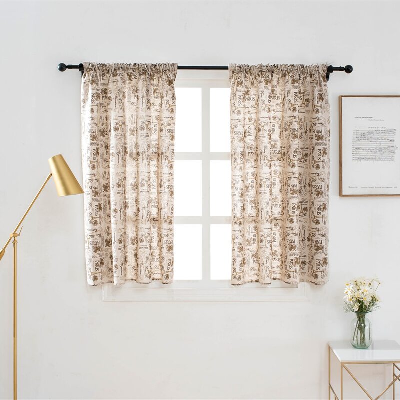

Tower Print Single Panel Curtain, Multicolor
