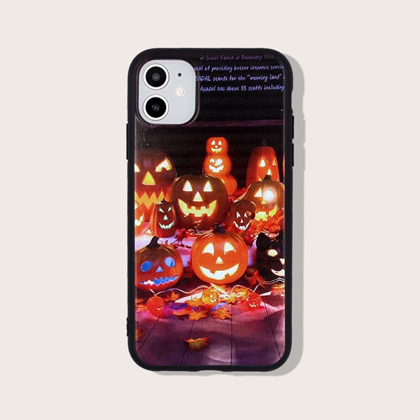 

Halloween Pumpkin Pattern iPhone Case, Multicolor