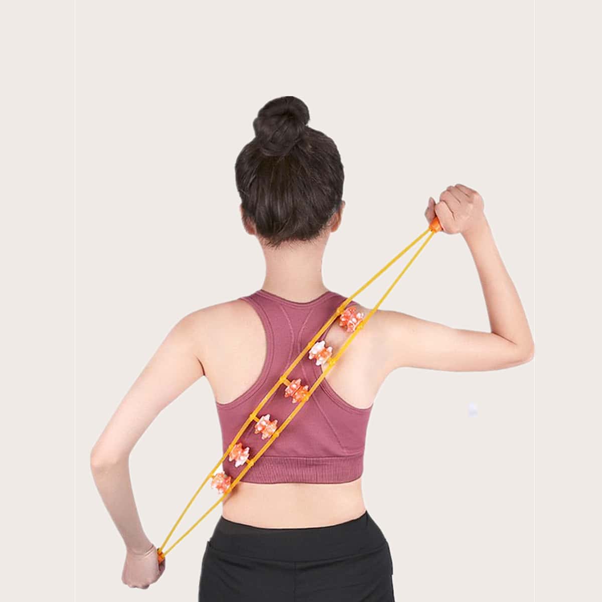

Roller Massage Strap, Orange
