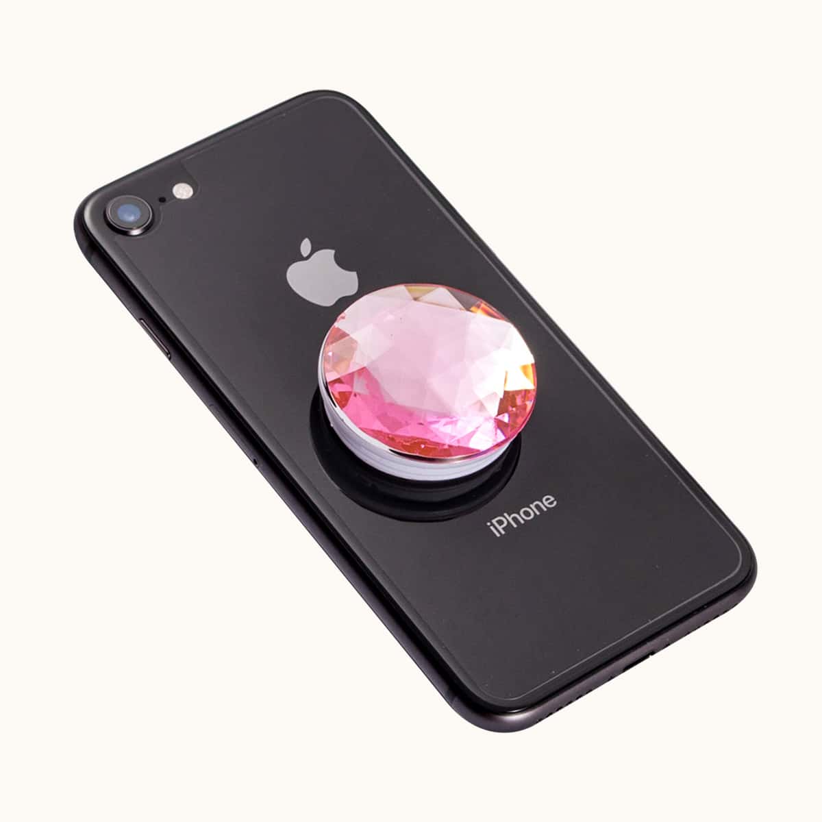 

Rhinestone Phone Holder, Pink