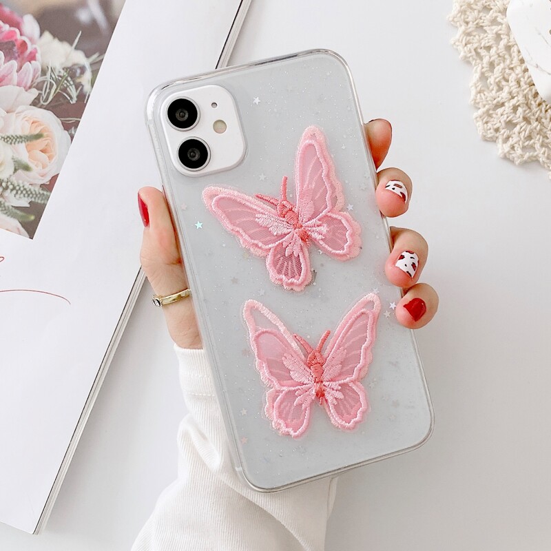 

Butterfly & Star iPhone Case, Multicolor