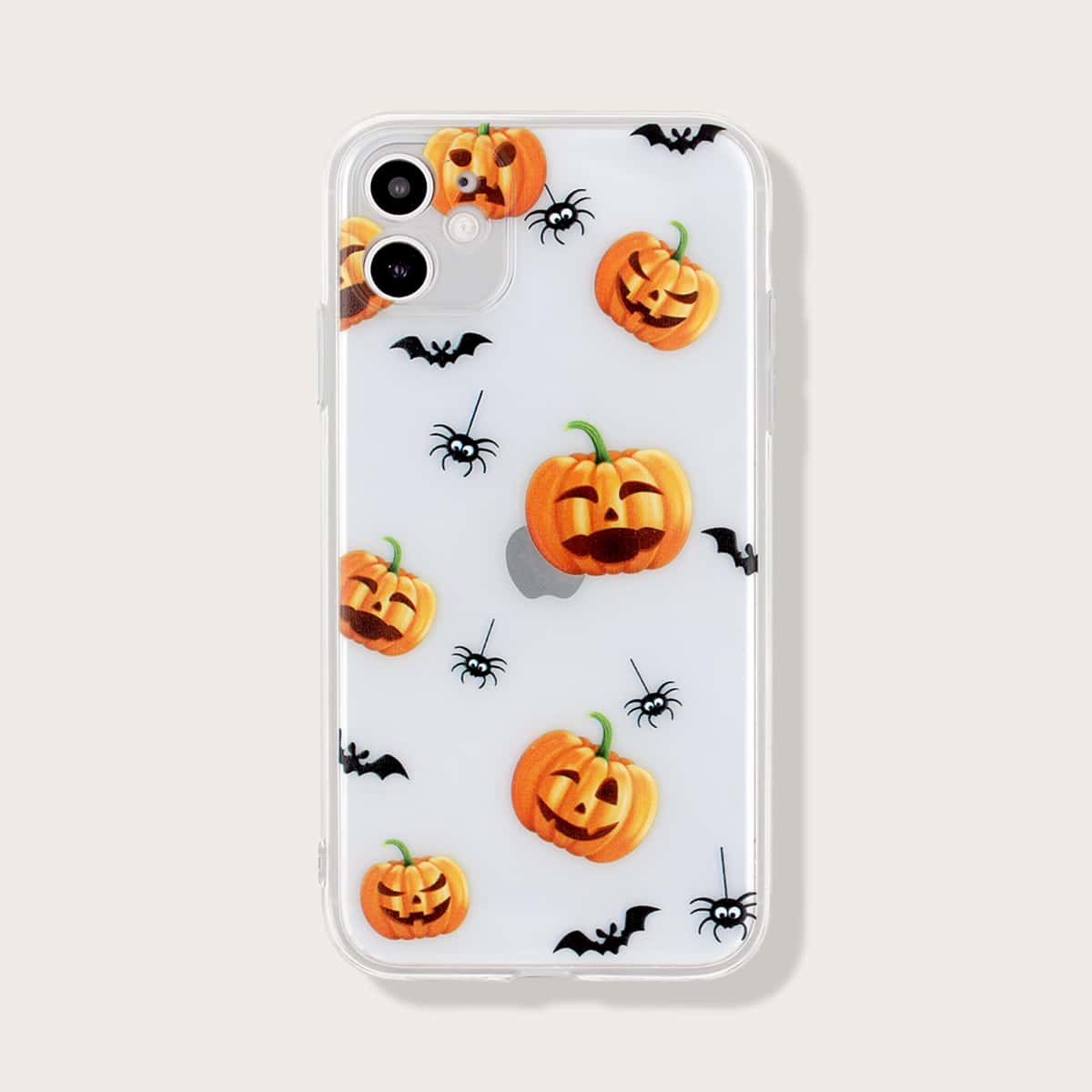 

Halloween Pumpkin Clear iPhone Case