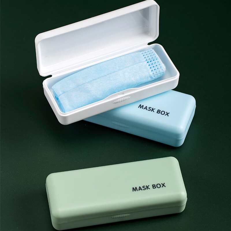 

1pc Random Face Cover Storage Box, Multicolor
