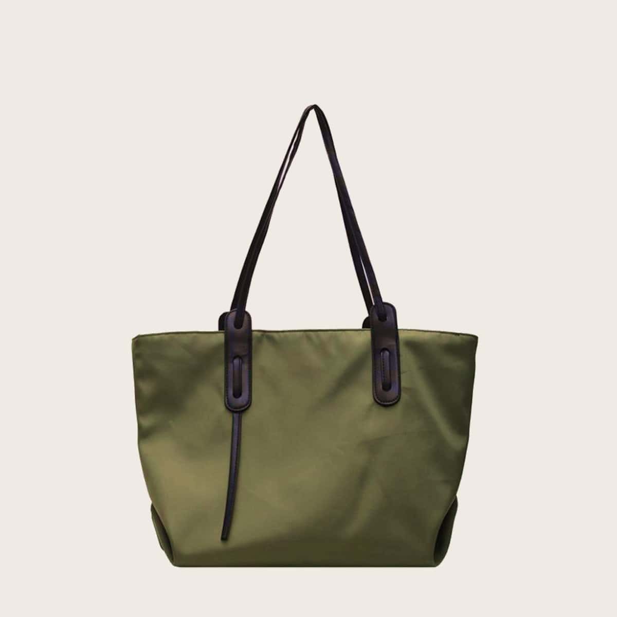 

Large Capacity Tote Bag, Army green