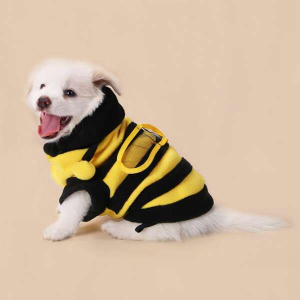 

Bee Design Dog Coat, Yellow
