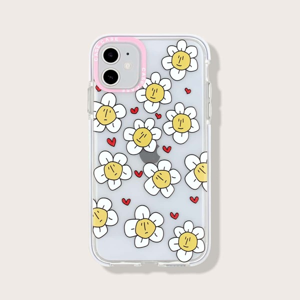 

Чехол для iPhone с принтом подсолнуха, Многоцветный