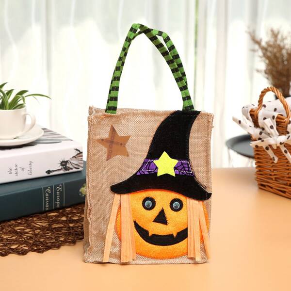

Halloween Pattern Candy Bag, Multicolor
