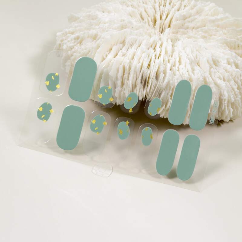 

1sheet Graphic Nail Sticker, Multicolor