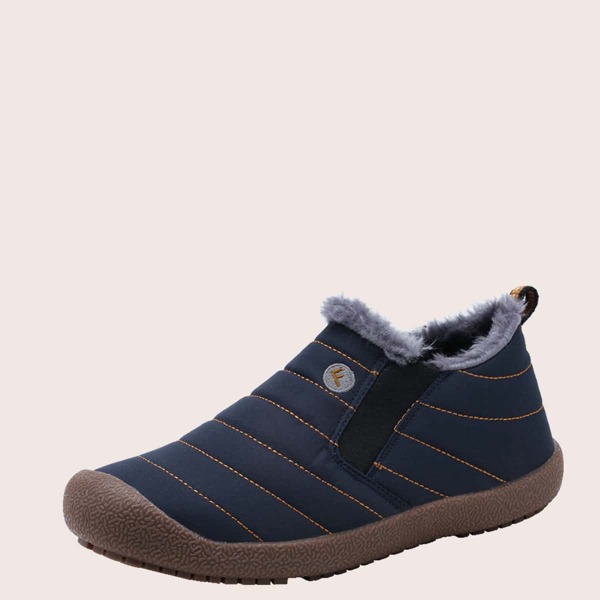 

Men Stitch Detail Boots, Blue