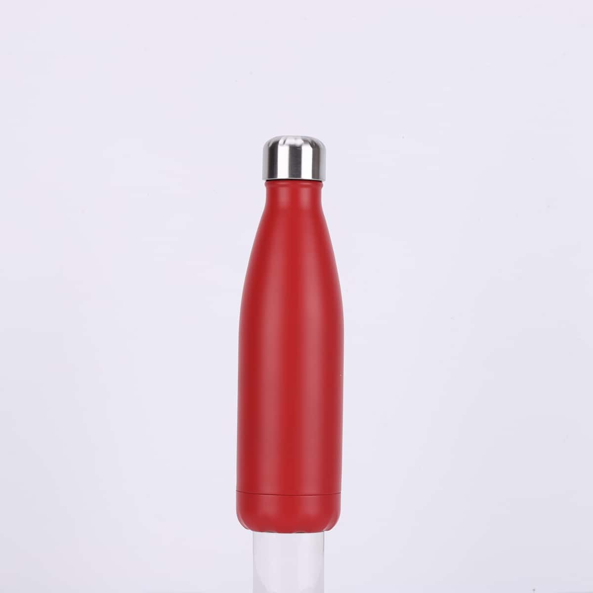 

1pc Stainless Steel Vacuum Cup, Red
