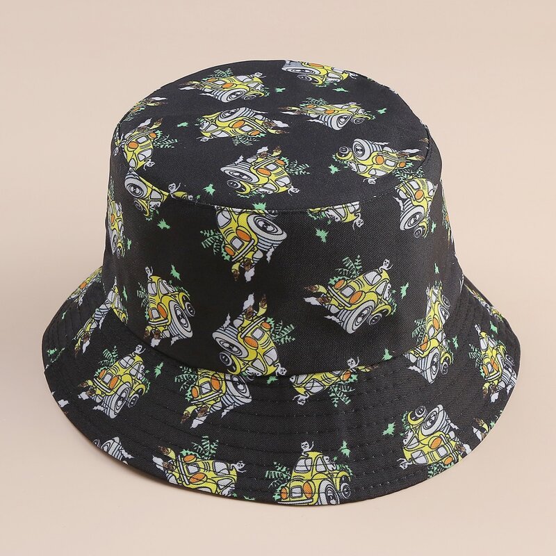 

Car Graphic Bucket Hat, Black