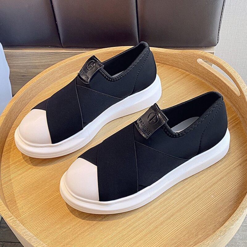 

Slip On Wide Fit Sneakers, Black