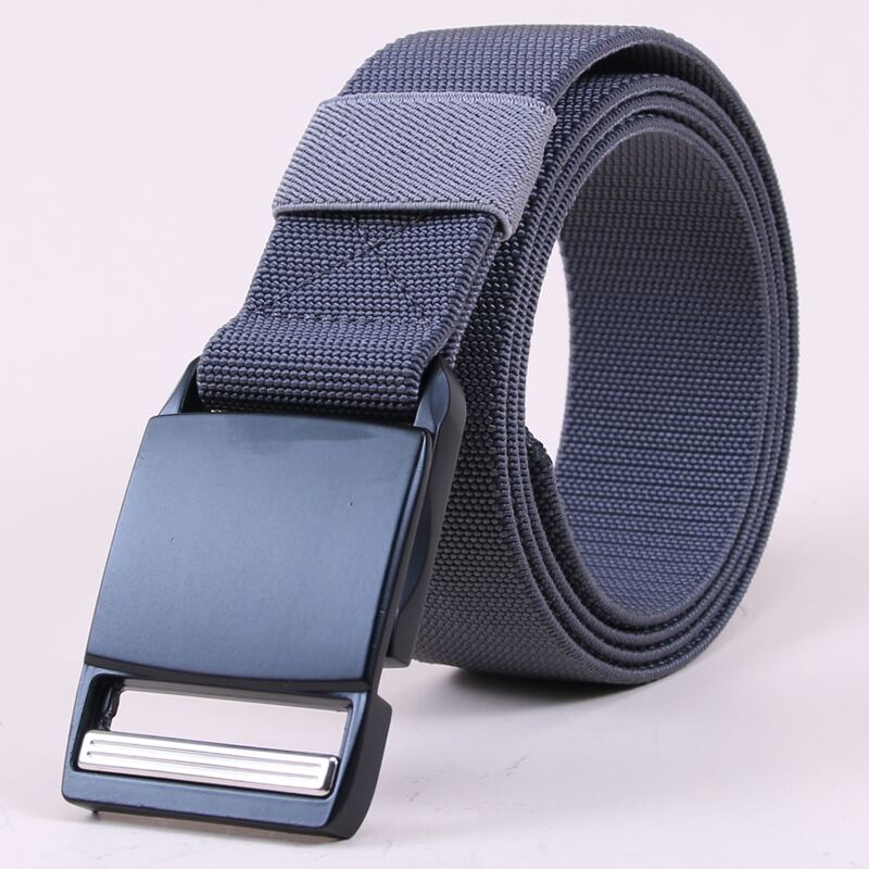 

Guys Minimalist Elastic Belt, Grey