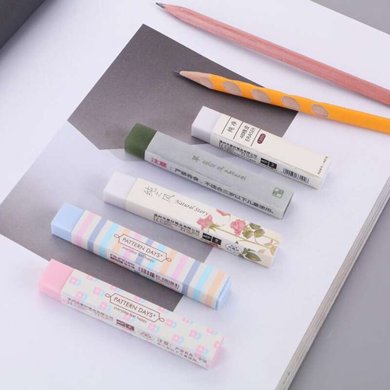 

1pc Random Color Eraser, Multicolor