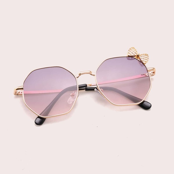 

Kids Bow Decor Sunglasses, Dusty purple