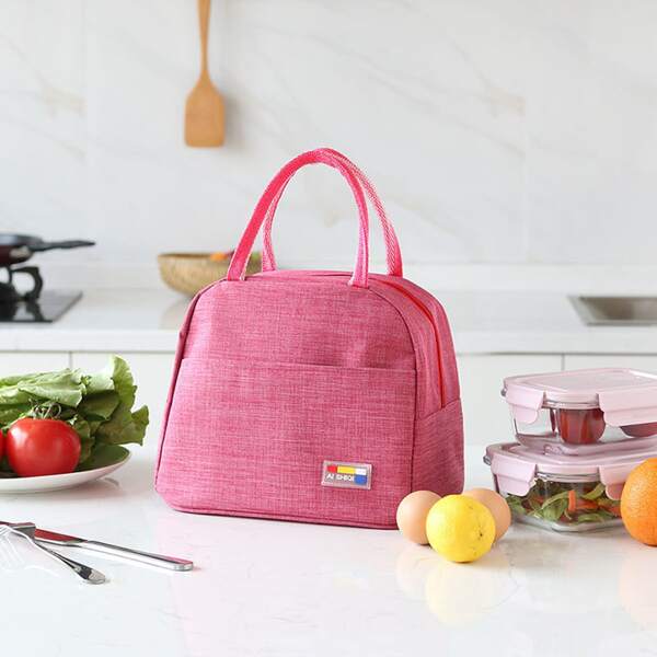 

Portable Insulation Lunch Bag, Pink