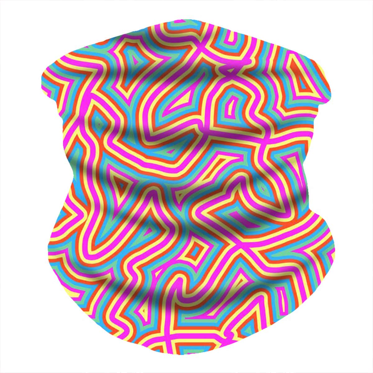 

Colorful Sun Protection For The Face, Multicolor