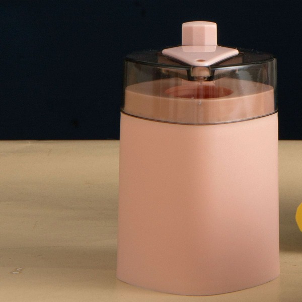 

1pc Push Type Toothpick Holder, Pink