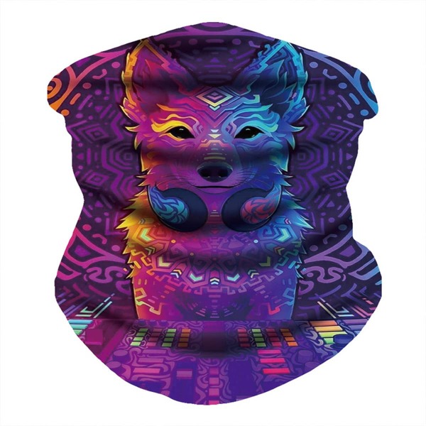 

Animal Pattern Sun Protection For The Face, Multicolor