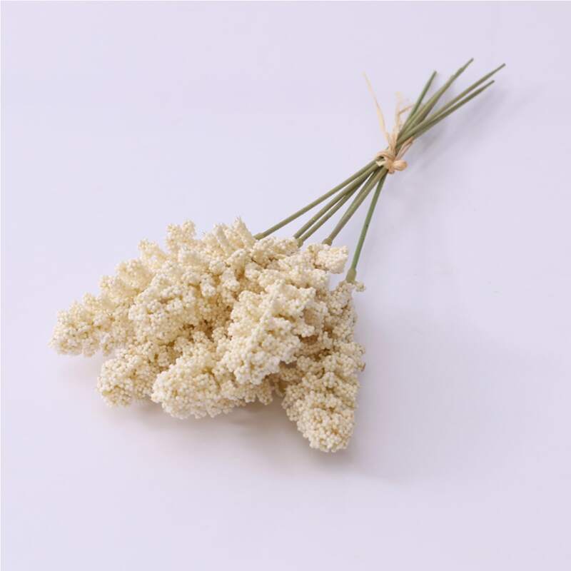 

6branches Artificial Wheat Ear, Beige