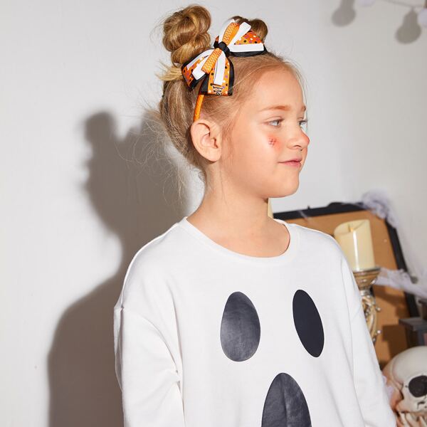 

Toddler Girls Halloween Bow Decor Hair Hoop, Multicolor