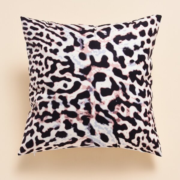 

Leopard Print Cushion Cover Without Filler, Multicolor